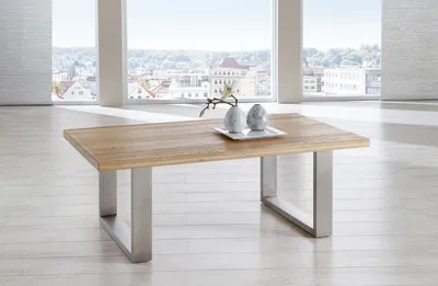 Produktbild von Couchtisch Tisch KENO Kernbuche vollmassiv lackiert 120 x 80 cm