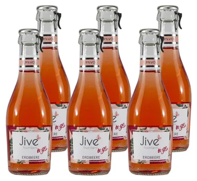 Produktbild von Jive to Go Erdbeere (12 x 0,2L)
