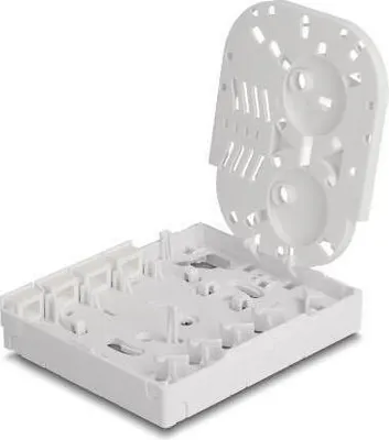 Image de Delock 87890 DELOCK LWL Anschlussdose FTTH zur Wandmontage für 4 x weiß