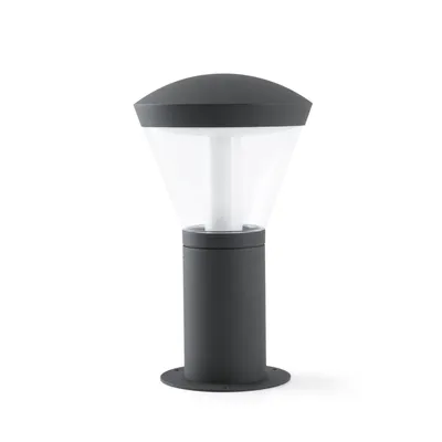 Produktbild von Faro 75537, Außensockel-/Pfostenbeleuchtung, Dunkles Grau, Aluminium, IP65, I, 10 W