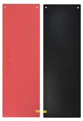 Produktbild von HMS MFK03 Fitnessmatte Trainingsmatte Gymnastikmatte rutschfest Ösen Rot