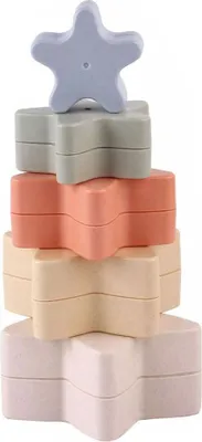 Produktbild von Stapelsterren Pastel, 5st.