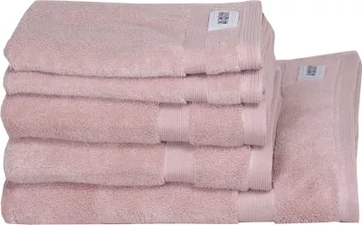 Zdjęcie produktu dla SCHÖNER WOHNEN zestaw ręczników CUDDLY Orchid zestaw 5 (1x 140x70 cm / 2x 100x50 cm / 2x 50x30 cm)
