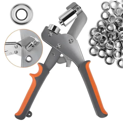 Immagine prodotto di Set di 500 occhielli, diametro 10 mm, magnetici, in acciaio temprato