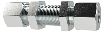 Produktbild von Riegler Gerade Schottverschraubung, Rohr-Außen-Ø 8 mm, Stahl verzinkt, GSV8SST