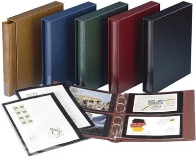 Produktbild von Lindner 1400 - W Ringbinder RONDO REGULAR -weinrot