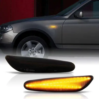 Obrázek produktu pro Led boční blinkry vhodné pro BMW X1 E84 | X3 E83 | X5 E53 | SMOKE