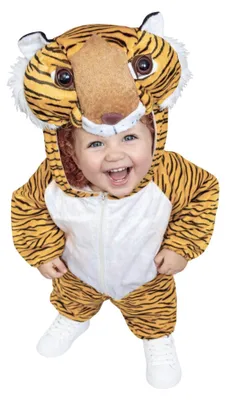 Produktbild von Tiger Kostüm, An28, Tigerkostüme Kleinkinder Karneval Faschingskostüm