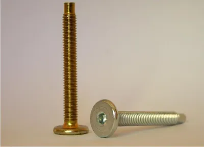 Obrázok produktu pre Verzinkt Möbelschraube Flachkopf 6*100Mm - 198 6*103 Zn
