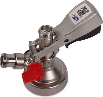 Produktbild von KEG Zapfkopf - Micro Matic - Typ KeyKeg - 3/4 Zoll Kohlensäureanschluss