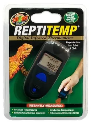 Productafbeelding van Zoo Med Digitale infrarood terrariumthermometer voor reptielen en amfibieën