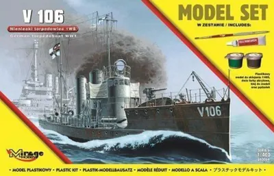 Produktbild von V 106 German WWI Torpedo Ship(Model Set / 1:400