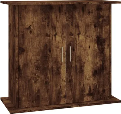 Zdjęcie produktu dla vidaXL Stojak pod akwarium dąb wędzony 81x36x73 cm materiał drewnopochodny