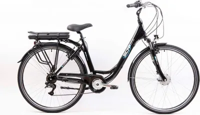 Immagine prodotto di F.lli Schiano Sch E-Moving 28" - City E-Bike, Telaio Alluminio, Ruote 28", Cambio 7 Velocità, Motore 250 W, Batteria 36V x 13 Ah - Colore Nero