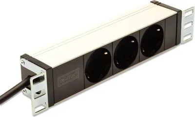 Productafbeelding van Digitus DN-95411, 2 meter, zwart, zwart, 250 V, 50/60 Hz, 4000 W