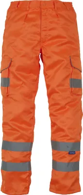 Produktbild von YOKO Hi-Vis Cargo Trousers With Knee Pad Pockets