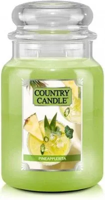 Produktbild von Country Candle Pineapplerita Großes Glas Duftkerze 680 g