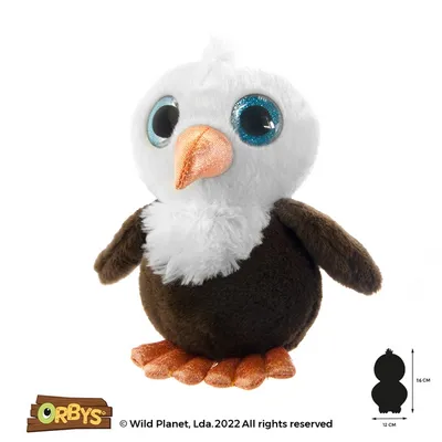 Immagine prodotto di Orbys - Aquila d'oro in peluche