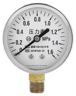 Obrázok produktu pre Y60 – Manometer, presné a odolné zariadenie na meranie tlaku vzduchu, odolné voči nárazom