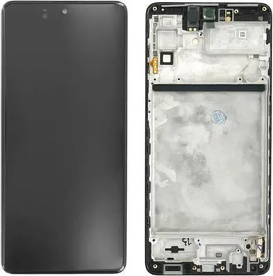 Produktbild von Original Super AMOLED Display Touchscreen Bildschirm Rahmen Schwarz für Samsung Galaxy M51 M515F