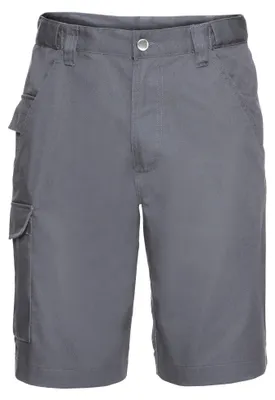 Produktbild von Russell Workwear Twill Shorts / Cargo-Shorts FK682 (W38) (Grau)