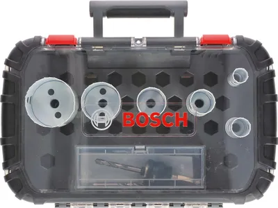 Image de Set de scies cloches Progressor for Wood and Metal, set sanitaire 9 pièces, 20 - 64 mm