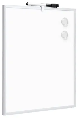 Image de Tableau blanc magnétique AmazonBasics 279 x 1439, effaçable à sec, cadre en aluminium, pour l'école