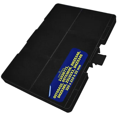 Aktivkohlefilter 320x215x22 mm für Dunstabzugshaube