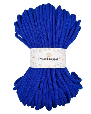 Produktbild von Baumwollkordel 9mm 50m, viele Farben, Makramee Garn, Baumwollgarn, geflochtene Baumwollkordel 9mm mit Kern, Makramee Kordel, Häkelkordel, Kordel 9mm,