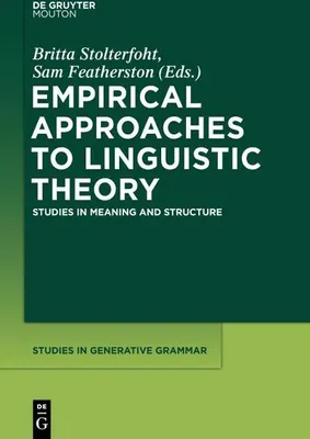 Immagine prodotto di Empirical Approaches to Linguistic Theory