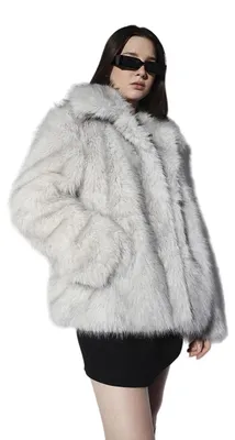 Obrázek produktu pro Pouze bunda ONLRUBINA z umělé kožešiny, model OTW, barva šedá, velikost L