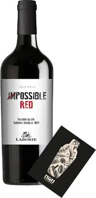 Produktbild von Laborie Impossible Red Magnum 1,5L (14% Vol) South Africa Pinotage (80%) Shiraz (20%)- [Enthält Sulfite]