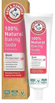 Productafbeelding van Arm & Hammer Tandpasta met natuurlijke baking soda voor bescherming van het tandvlees, 75 ml