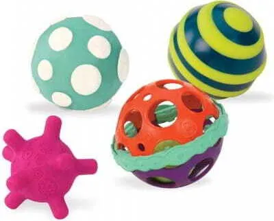 Immagine prodotto di B.Toys Ball-a-Balloos - Set di palline sensoriali