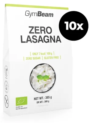 Produktbild von GymBeam -  ZERO Lasagna, 10 x 385 g