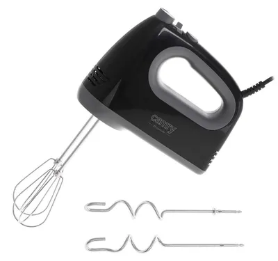 Handmixer 550 W, 5 Stufen, Turbo, Langsamstart, Edelstahl-Zubehör