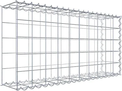 Produktbild von Anbaugabione Typ 2 100 cm x 50 cm x 20 cm (L x H x T), Maschenweite 10 cm x 10 cm, Spirale