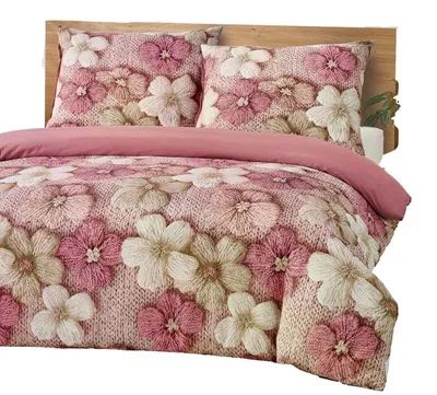 Zdjęcie produktu dla Komplet pościeli, satynowa pościel, wysoka jakość, rozmiar 160x200, wzór: róże