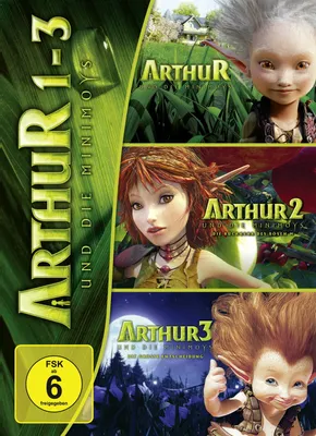 Produktbild von Arthur und die Minimoys 1-3 - Trilogie