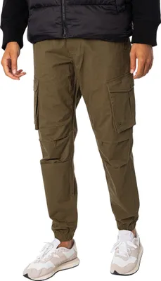 Produktbild von Jack & Jones Kane Cargo-Loose-Hose mit Bündchen, Grün XXL