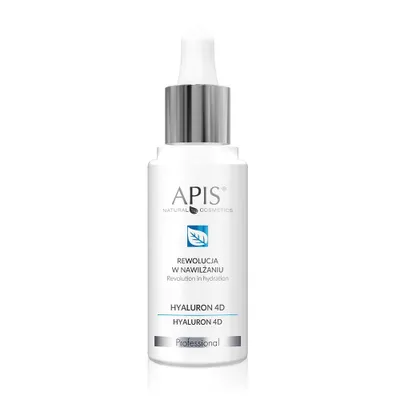 Zdjęcie produktu dla Apis - Hyaluron 4D - Koncentrat z kwasem hialuronowym, serum nawilżające do twarzy 30ml