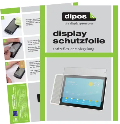 Produktbild von 2x Schutzfolie für Lenovo Smart Display 10 matt Displayschutzfolie Folie Display