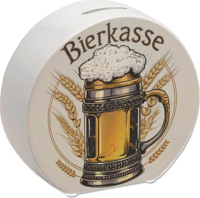 Produktbild von Bierkrug mit Schaumkrone Spardose - BIERKASSE