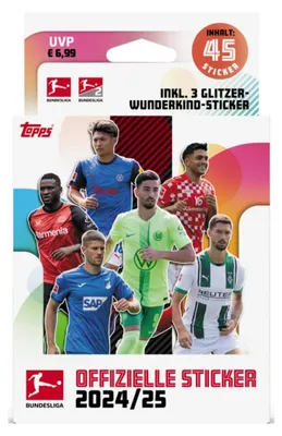 Obrázek produktu pro Samolepky Topps Bundesliga 2024/2025 – ECO BLISTER