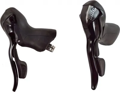 Productafbeelding van Set leve cambio/freno STI 2 x 8 velocità Sunrace ST-R81 inclusi cavi cambio - Nero/Argento