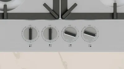 Immagine prodotto di Piano cottura a gas da 60 cm con 4 fuochi in acciaio inox Neff T26CIP8N0