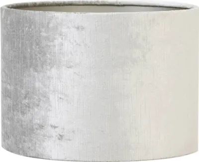 Produktbild von Light & Living - lampenschirm - Gemstone - silber - textil - Ø 20cm - E27 - 2220749