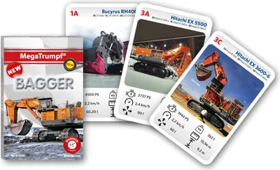 Image de Piatnik MEGATRUMPF QUARTETT BAGGER