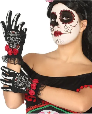 Imagen del producto de Guantes de Halloween Atosa, varios colores, talla única