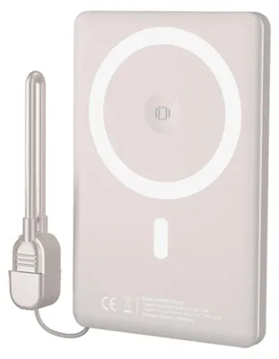 Image de SGS Powerbank MagSafe Wireless 5000mAh Blanc PWRBK5000MS